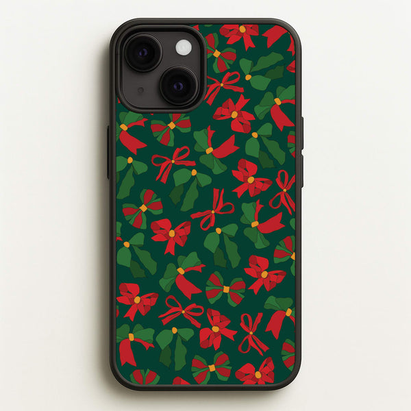 Green And Red Pattern  - Christmas Patterns Phone Case for iPhone 13 Mini