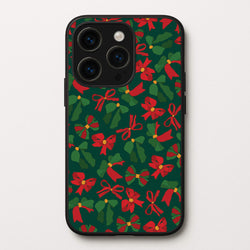 Green And Red Pattern  - Christmas Patterns Phone Case for iPhone 15 Pro