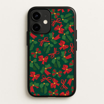 Green And Red Pattern  - Christmas Patterns Phone Case for iPhone 12 Mini