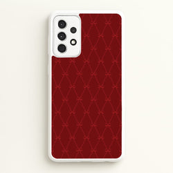 Red Bow Pattern  - Christmas Patterns Phone Case for Galaxy A52 / A52s