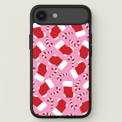 Pink Stocking Pattern Phone Case for iPhone 17 Air