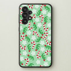 Snow Green Pattern  - Christmas Patterns Phone Case for Galaxy A13