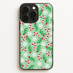 Snow Green Pattern  - Christmas Patterns Phone Case for iPhone 12 Pro Max