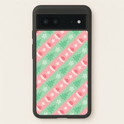 Hats And Trees Pattern  - Christmas Patterns Phone Case for Google Pixel 7