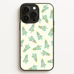 Wiry Tree Pattern  - Christmas Patterns Phone Case for iPhone 16 Pro Max