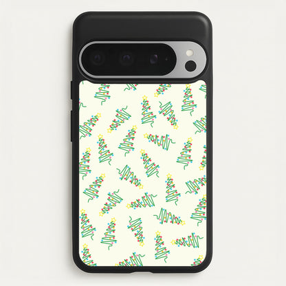 Wiry Tree Pattern  - Christmas Patterns Phone Case for Google Pixel 9 Pro XL