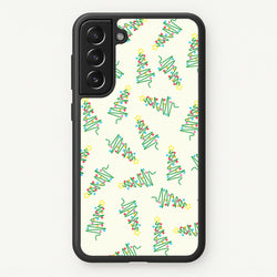 Wiry Tree Pattern  - Christmas Patterns Phone Case for Galaxy S22