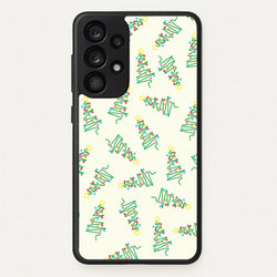 Wiry Tree Pattern  - Christmas Patterns Phone Case for Galaxy A33