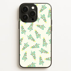 Wiry Tree Pattern  - Christmas Patterns Phone Case for iPhone 12 Pro Max