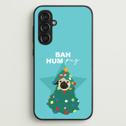 Bah Hum Pug  - Christmas Animals Phone Case for Galaxy S23FE