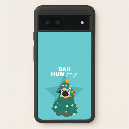 Bah Hum Pug  - Christmas Animals Phone Case for Google Pixel 7a