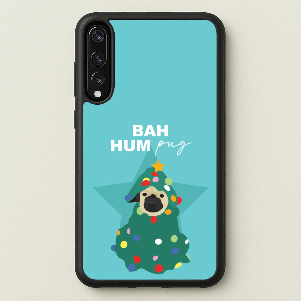 Bah Hum Pug  - Christmas Animals Phone Case for Huawei P20 Pro