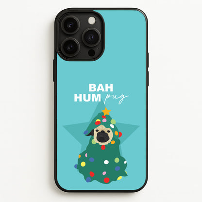 Bah Hum Pug  - Christmas Animals Phone Case for iPhone 13 Pro Max