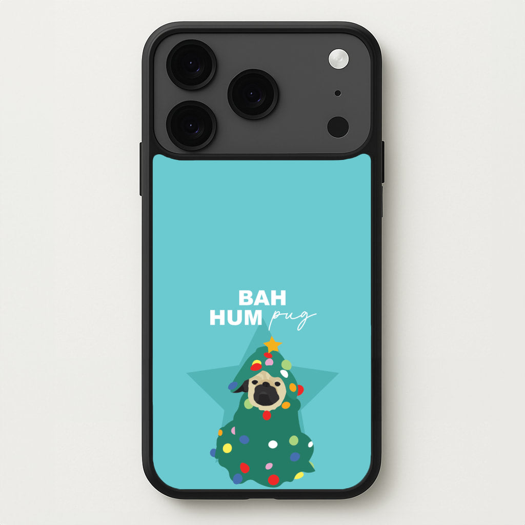 Bah Hum Pug Phone Case for iPhone 17 Pro