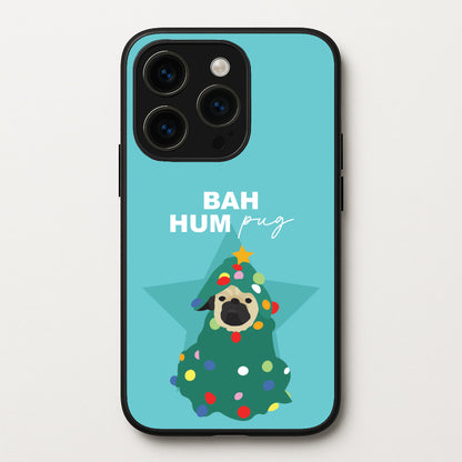 Bah Hum Pug  - Christmas Animals Phone Case for iPhone 15 Pro Max