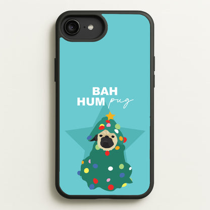 Bah Hum Pug  - Christmas Animals Phone Case for iPhone 6 Plus / 7 Plus / 8 Plus
