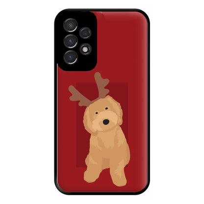 Dog Christmas Ears Phone Case for Galaxy A53