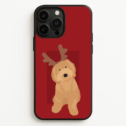 Dog Christmas Ears  - Christmas Animals Phone Case for iPhone 13 Pro Max