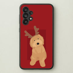 Dog Christmas Ears  - Christmas Animals Phone Case for Galaxy A13
