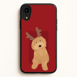Dog Christmas Ears  - Christmas Animals Phone Case for iPhone XR