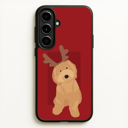Dog Christmas Ears  - Christmas Animals Phone Case for Galaxy A56