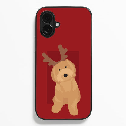 Dog Christmas Ears  - Christmas Animals Phone Case for iPhone 16 Plus