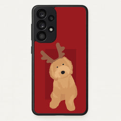 Dog Christmas Ears  - Christmas Animals Phone Case for Galaxy A53
