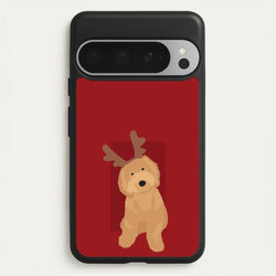 Dog Christmas Ears  - Christmas Animals Phone Case for Google Pixel 9 Pro XL