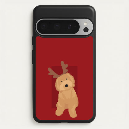 Dog Christmas Ears  - Christmas Animals Phone Case for Google Pixel 9 Pro XL