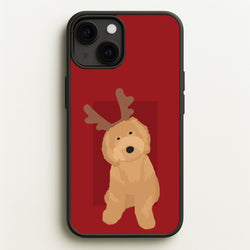Dog Christmas Ears  - Christmas Animals Phone Case for iPhone 13 Mini