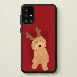 Dog Christmas Ears  - Christmas Animals Phone Case for Galaxy A71