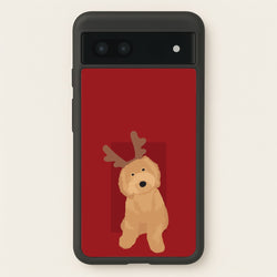 Dog Christmas Ears  - Christmas Animals Phone Case for Google Pixel 7a