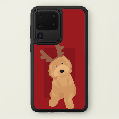 Dog Christmas Ears  - Christmas Animals Phone Case for Galaxy S20 Ultra