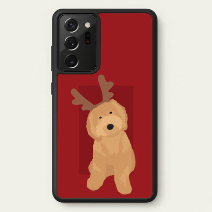 Dog Christmas Ears  - Christmas Animals Phone Case for Galaxy Note 20 Ultra