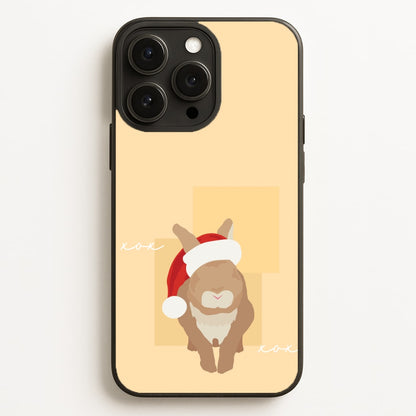 Rabbit Christmas Ears  - Christmas Animals Phone Case for iPhone 16 Pro Max
