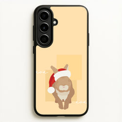 Rabbit Christmas Ears  - Christmas Animals Phone Case for Galaxy A56