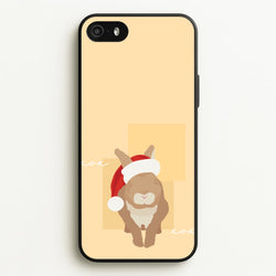 Rabbit Christmas Ears  - Christmas Animals Phone Case for iPhone 5 / 5s / SE 2016