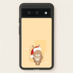 Rabbit Christmas Ears  - Christmas Animals Phone Case for Google Pixel 8