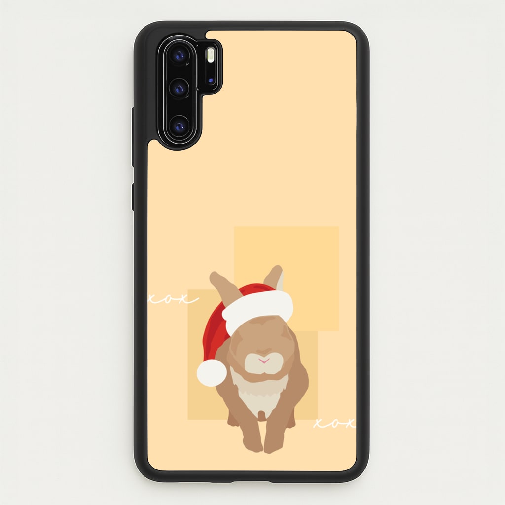 Rabbit Christmas Ears  - Christmas Animals Phone Case for Huawei P30 Pro