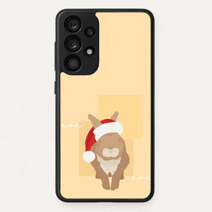 Rabbit Christmas Ears  - Christmas Animals Phone Case for Galaxy A53