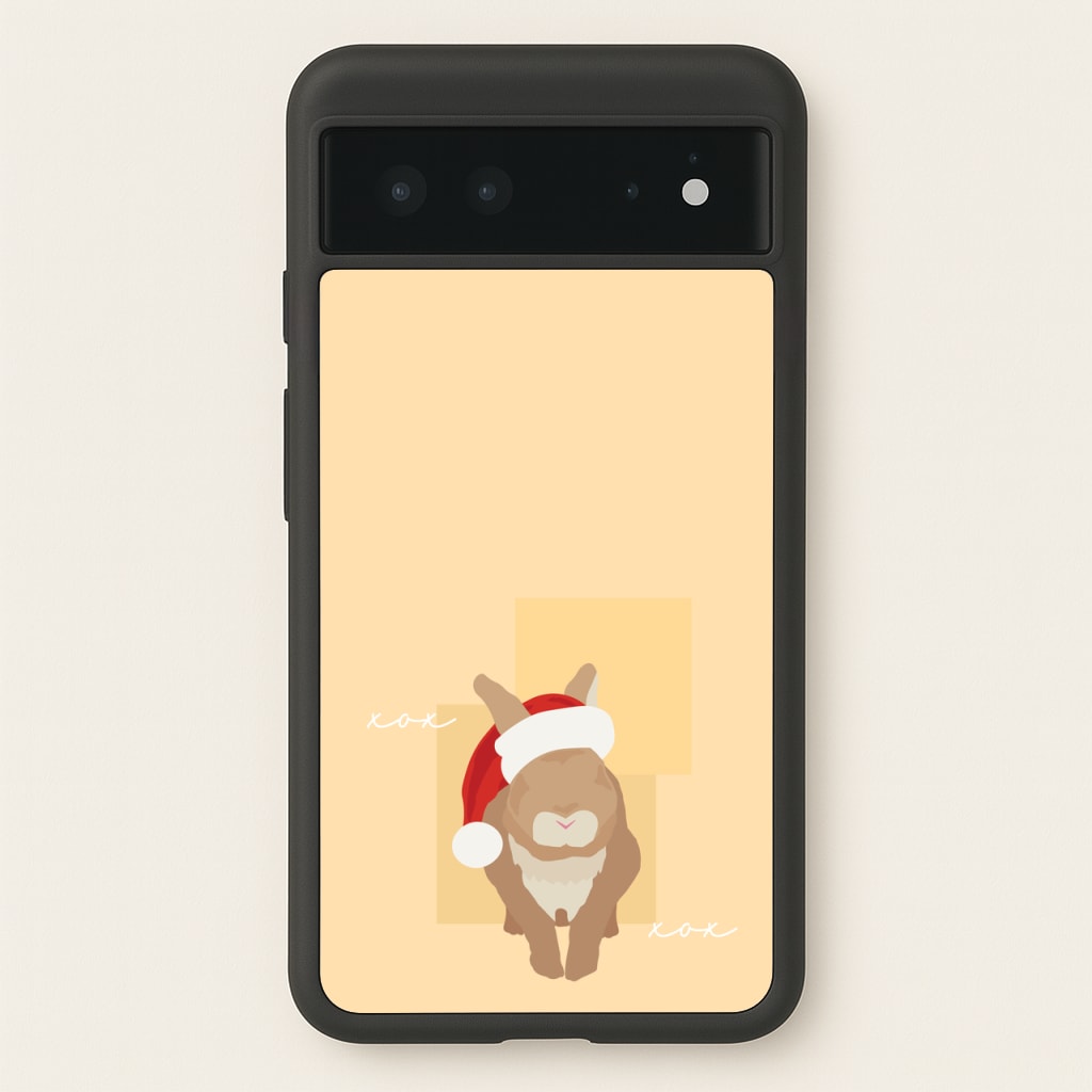 Rabbit Christmas Ears  - Christmas Animals Phone Case for Google Pixel 6