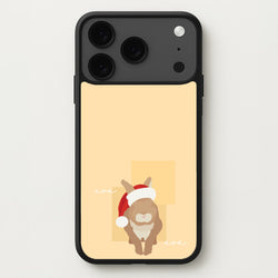 Rabbit Christmas Ears Phone Case for iPhone 17 Pro Max