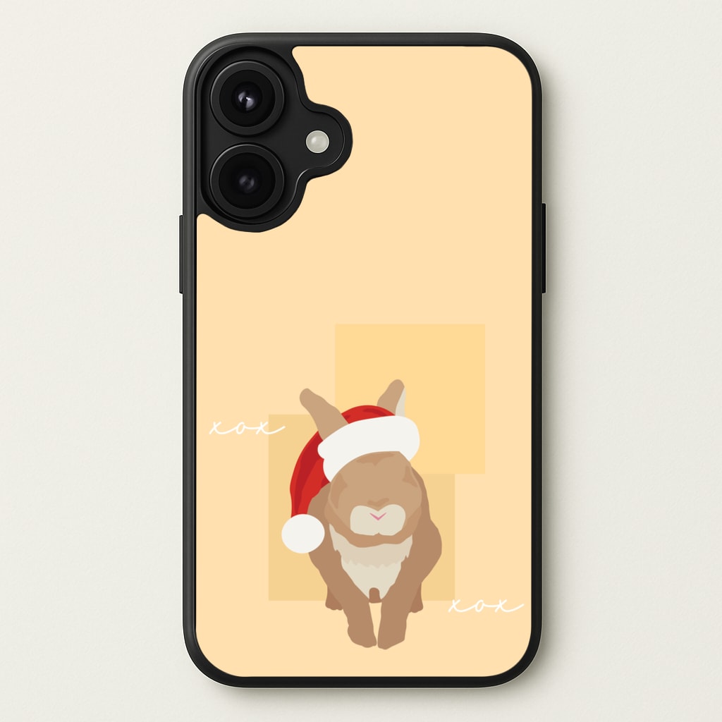 Rabbit Christmas Ears Phone Case for iPhone 17