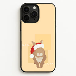 Rabbit Christmas Ears  - Christmas Animals Phone Case for iPhone 11 Pro Max