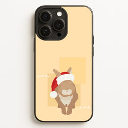 Rabbit Christmas Ears  - Christmas Animals Phone Case for iPhone 12 Pro Max