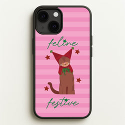 Feline Festive   - Christmas Animals Phone Case for iPhone 13 Mini