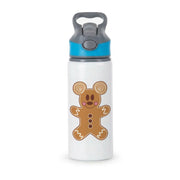 Cartoon Mouse Gingerbread Active Water Bottle 2