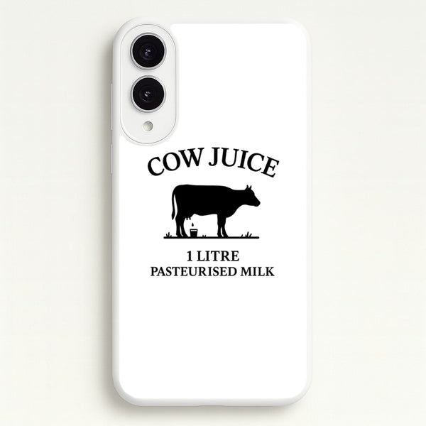 Cow Juice  - Clarkson's Farm Phone Case for Galaxy S25 Edge