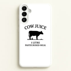 Cow Juice  - Clarkson's Farm Phone Case for Galaxy A34