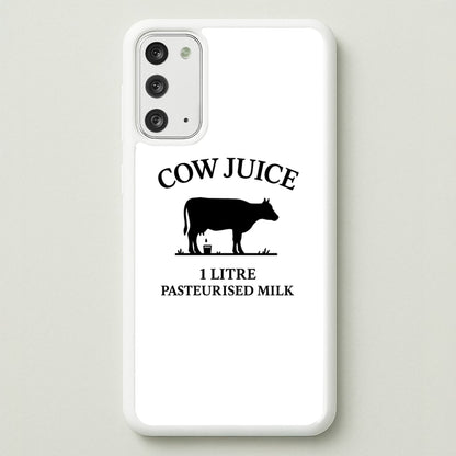 Cow Juice  - Clarkson's Farm Phone Case for Galaxy Note 20